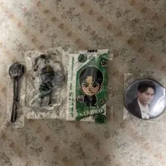 山下健二郎　缶バッジ　クリアチャーム  背景あり　三代目　JSB