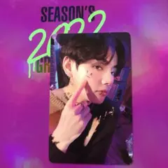 BTS テヒョン　トレカ　シーグリ 2022 V テテ　フォトカード