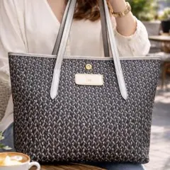 極美品✨ロベルタピエリ トートバッグ タタミ 幾何学模様 A4PC可