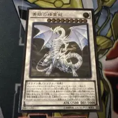 遊戯王 青眼の精霊龍 レリーフ SHVI-JP052 - メルカリ