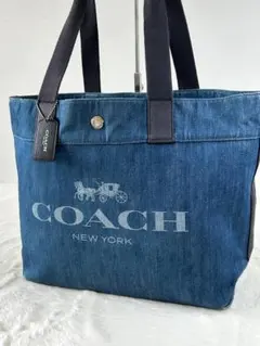 COACH デニムトートバッグ Amazon | COACH(コーチ) トートバッグ デニムトート 手提げ