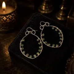 H.P FRANCE C.A.D アッシュペーフランス ショートフリルピアス - メルカリ