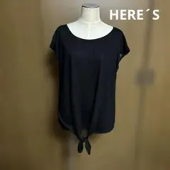 HERE´S ヒアーズ バックレースカットソー トップス Tシャツのサムネイル