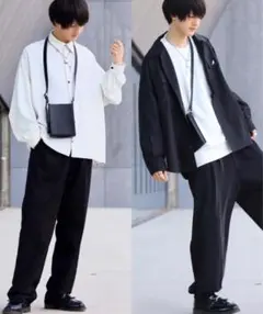 【最終値下げ‼️】DEVICE ショルダーバッグ スクエア メンズ 美品