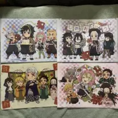 鬼滅の刃　誕生祭　謹賀新年　A4クリアファイル　4枚