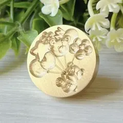 シーリングスタンプ　ヘッド　くまと風船