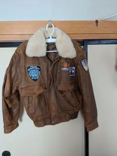 ブラウンレザージャケット Mサイズ
