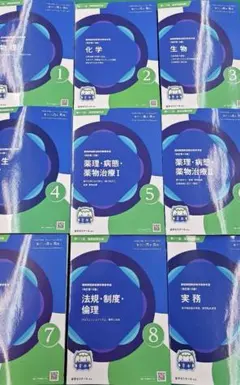 薬ゼミ青本・出る本セット　裁断済み 薬ゼミ青本・出る本セット裁断済み