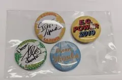 E.G.POWER 缶バッチ 石井杏奈、ロゴ、Shizuka