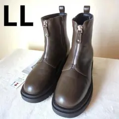 LL　厚底　インヒール入りブーツ　ジッパー　低身長向 しまむら Helm コラボのサムネイル