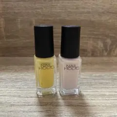 NAIL HOLIC 2本セット WT 044 & YE 508