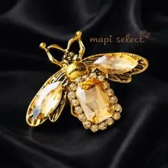蜂 ブローチ アンティーク ゴールド ラペル ピン ビンテージ 卒園式 入園式