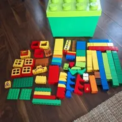 LEGO レゴ Duplo デュプロ 基本ブロック 大量！　BOX付き