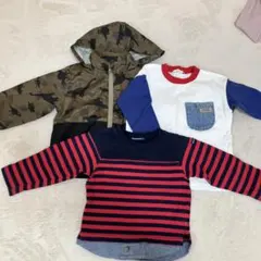 Moujonjon 長袖　Tシャツ　カットソー　男の子