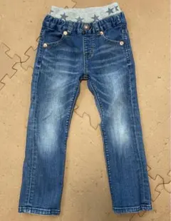 ミキハウス　DOUBLE.B ストレッチデニム　ジーパン　110 120