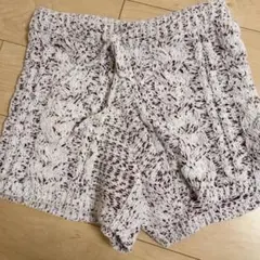 ジェラートピケ/ルームウェア ワンサイズ 白赤ミックス