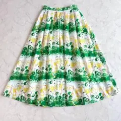 ヘラルボニー フレアスカート SATO 川面の朝 - メルカリ