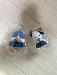 星色天使チャームサンリオキャラクターズ　ガチャガチャ　タキシードサム　ポチャッコ