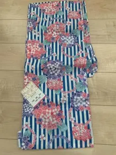【新品　未使用】紫陽花柄 浴衣単品