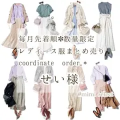 せい様専用 レディース服コーデセット コーディネートオーダーメイド