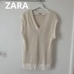 ZARAニットトップス