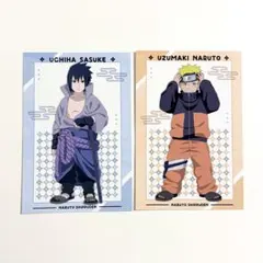 サスケ ナルト ポストカード 特典 小さくなっちゃった アニメイト NARUTO