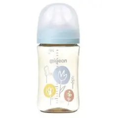 ピジョン 母乳実感 哺乳びん プラスチック Flower 240ml 哺乳瓶