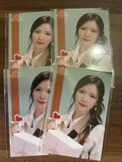 NiziUオンラインくじ マヤ ステッカー4枚セット