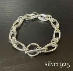 即完売！silver 925 シルバー　ブレスレット アンカーチェーン