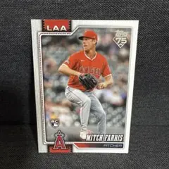 Topps Mitch Farris ロサンゼルス・エンゼルス