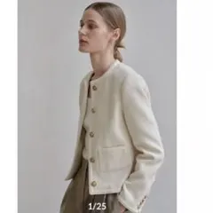 nae ナエ　THE TWEED JACKET ツイードジャケット