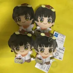 ブルーロック サンリオ ちびぐるみ vol.1 蜂楽廻 ぬいぐるみ ナムコ 4個