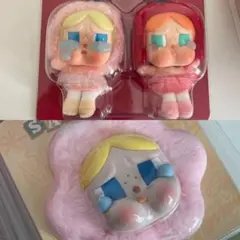 ポップマート　クライベイビー　ぬいぐるみキーホルダー　イヤホンケース
