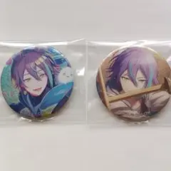 キャラクター缶バッジ 2個セット