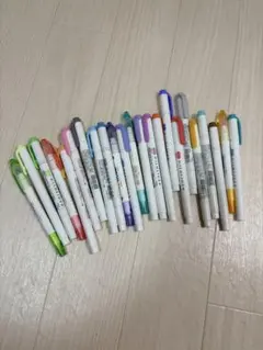 多色蛍光ペン23本セット