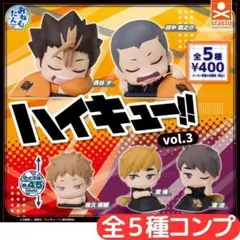 おねむたん ハイキュー!! vol.3 全5種 コンプ⑨