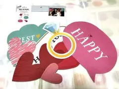 プロップス ウェディング 結婚式 フォト グッズ Pics'N'Props