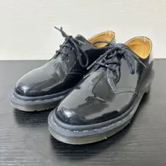 【極美品】ドクターマーチン&ビームス エナメル 厚底 コラボ UK3