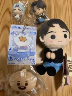 BTS SUGA ユンギtinytan bt21 グッズ　フィギュアぬいぐるみ