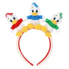 ディズニー カチューシャ ヒューイデューイルーイ