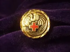 ●日本の勲章/日本軍/徽章＊赤十字＊銀製＊５点セット（ジャンク/実物） ○日本の勲章/日本軍/徽章＊赤十字＊銀製＊5点セット（ジャンク/実物