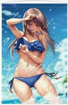 はにかみ、彼女は恋をする　水澄華実　等身大タペストリー 2026年最新】はにかみ タペストリーの人気アイテム - メルカリ