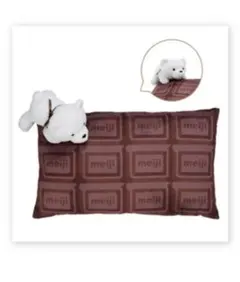 1番くじ meiji A賞明治ミルクチョコレート クッション - メルカリ