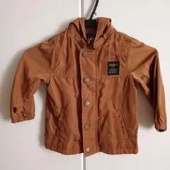 futafuta ブラウン フード付きジャケット(95cm)