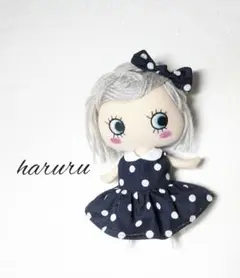 イルメール服　ハッピードール服　イーマリーちゃん服　ネイビードット