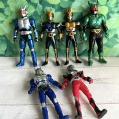 仮面ライダー フィギュアセット 6体