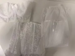 セモア ブライダルインナー3点(ブラ、ウエストニッパー、ペチパンツロング)