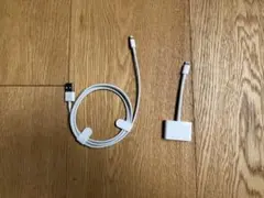 Apple純正 Lightning Digital AVアダプタ＋未使用ケーブル