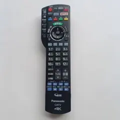 Panasonic CATV 4K テレビ用リモコン N2QAYB001257のサムネイル