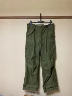 M51 オーバーパンツ カーゴパンツ USARMY デットストック アルミジッパ 